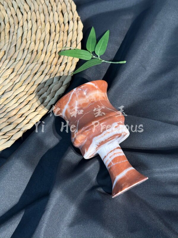 Stone art Marble Stone Decor Set – Natural Gemstone Plate, Bowls & Ornaments for Luxury Home Decoration - Image 9