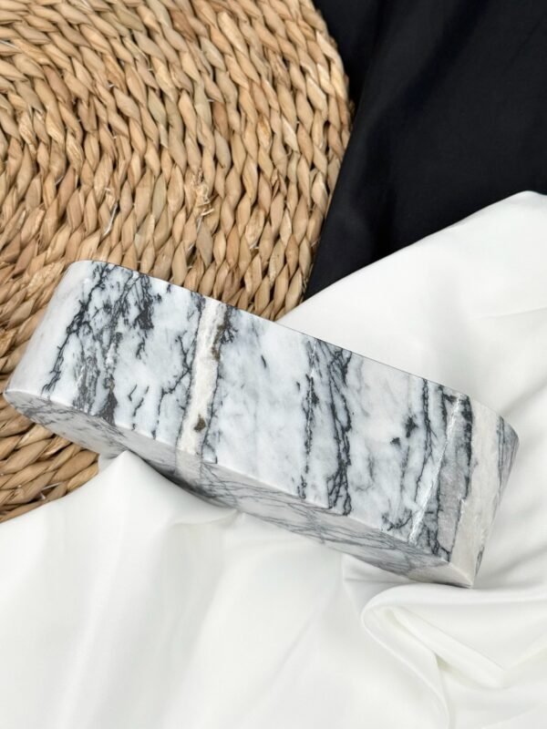 Stone art Marble Stone Decor Set – Natural Gemstone Plate, Bowls & Ornaments for Luxury Home Decoration - Image 4