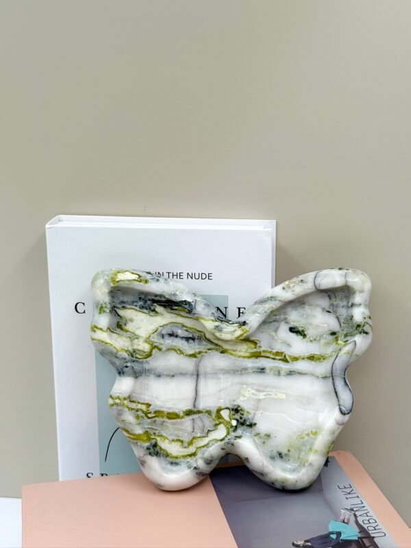 Stone art Marble Stone Decor Set – Natural Gemstone Plate, Bowls & Ornaments for Luxury Home Decoration - Image 3